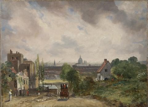 John Constable Sir Richard Steele's Cottage, Hampstead