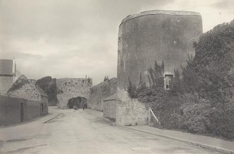 Francis Frith & Co. Town Walls and Five Arches, Tenby