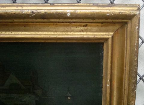 unknown framemaker Italian provincial 'Salvator Rosa' frame