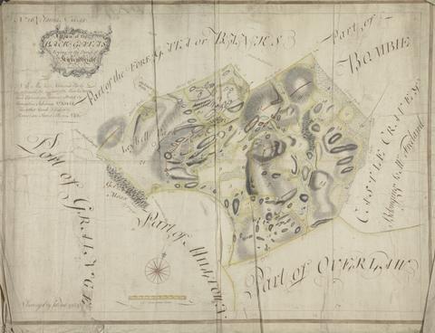 unknown artist A Collection of Surveys of Scottish Estates of Earl of Selkirk: Plan of the Back Gatas Lying in the Parish of Kirkcudbright