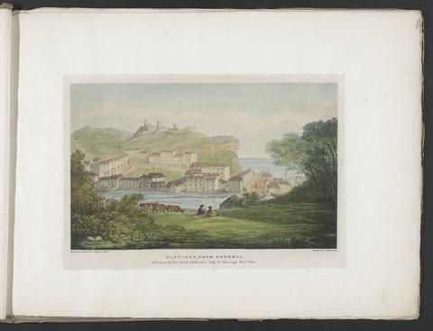 Aglio, Agostino, 1777-1857. Six views of Hastings.