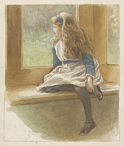Robert Barnes Girl at a Window