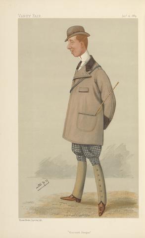 Leslie Matthew 'Spy' Ward Vanity Fair: Turf Devotees; Viscount Dangan, January 12, 1889
