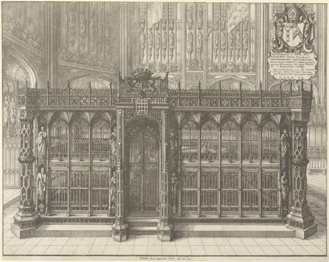 Wenceslaus Hollar Tomb of Henry VII, Westminster Abbey