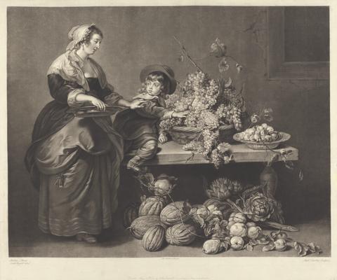 Richard Earlom Rubens' Son and Nurse