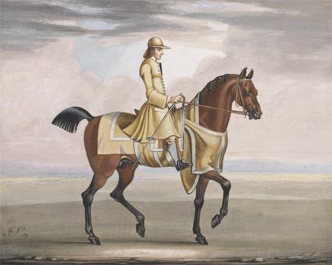 James Seymour A Chestnut Horse at Exercise