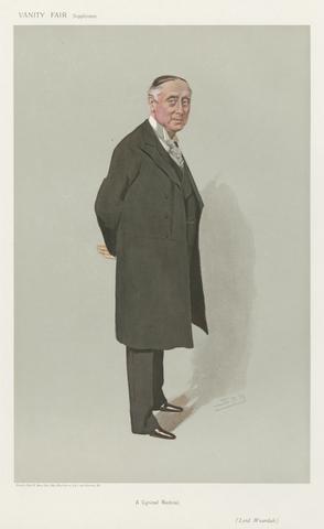 Leslie Matthew 'Spy' Ward Politicians - Vanity Fair. 'A Cynical Radical'. Lord Weardale. 25 July 1906