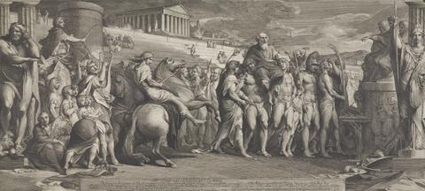 James Barry The Diagorides Victors at Olympia (Design for the Walls of the Great Room of the Society for the Encouragement of the Arts)