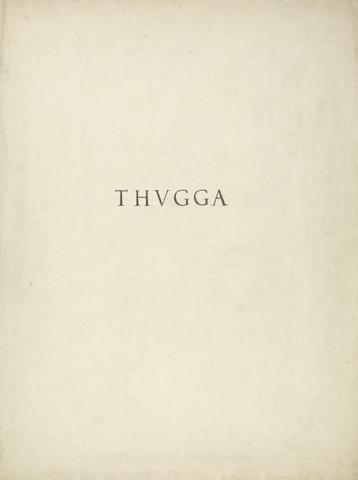 James Bruce Title Page: "Thugga"