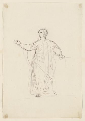 Sir Joshua Reynolds RA Standing Man Gesturing