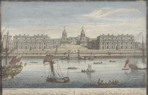 John June A Prospect of Greenwich Hospital from the River