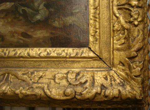 British, Louis XIV- RTgence style frame