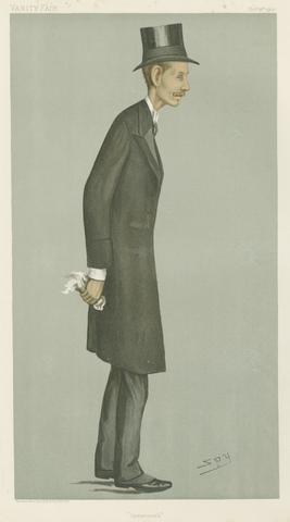 Leslie Matthew 'Spy' Ward Politicians - Vanity Fair- 'Greenwich'. Lord Hugh Cecil. October 18, 1900