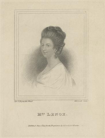 Henry R. Cook Mrs. Lenox