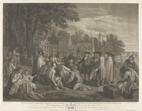 John Hall William Penn's Treaty with the Indians