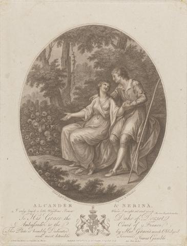 Francesco Bartolozzi Alexander and Nerina
