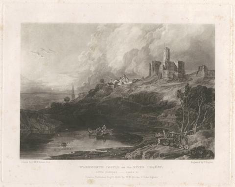 Thomas Goff Lupton Warkworth Castle on the River Coquet