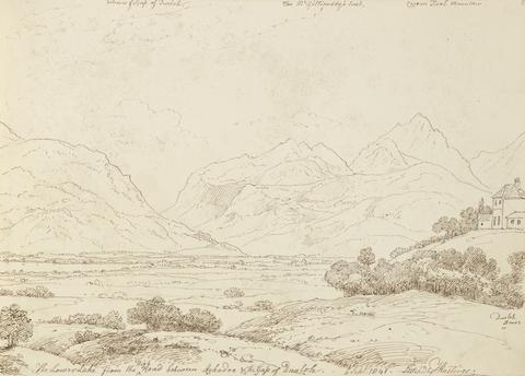 Capt. Thomas Hastings The Lower Lake from the High Road Between Aghadoe & the Gap of Dunloh, 6 September 1841