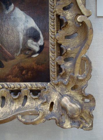 British, Provincial Rococo frame