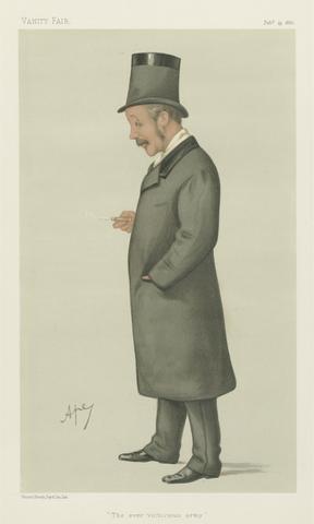 Carlo Pellegrini Vanity Fair: Military and Navy; 'The Ever Victorious Army', Lt. Colonel Charles George Gordon, February 19, 1881