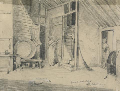Sir George Hayter Kitchen: Interior, Stone Crouch