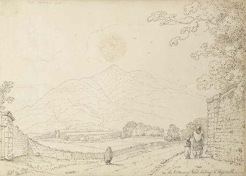 Capt. Thomas Hastings On the Killarney Road Leading to Ross Castle, 4 September 1841