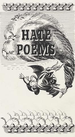 Edward Bawden Hate Poems from The Weekend Book