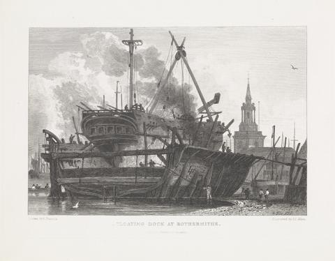 James C. Allen Floating Dock at Rotherhithe