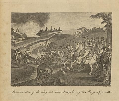 J. Pass Representation of Storming and Taking Bangalore, by the Marquis Cornwalls