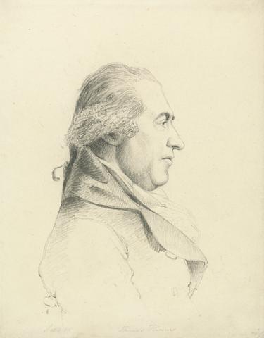 William Daniell Portrait Study of Thomas Hearne
