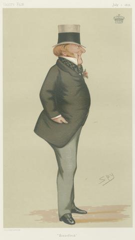 Leslie Matthew 'Spy' Ward Vanity Fair: Turf Devotees; 'Horseflesh', The Earl of Portsmouth, July 1, 1876