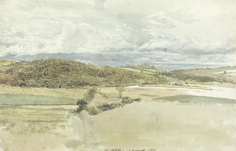 John Linnell Landscape in North Wales