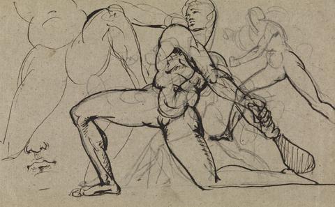 Benjamin Robert Haydon Study of a Male Nude