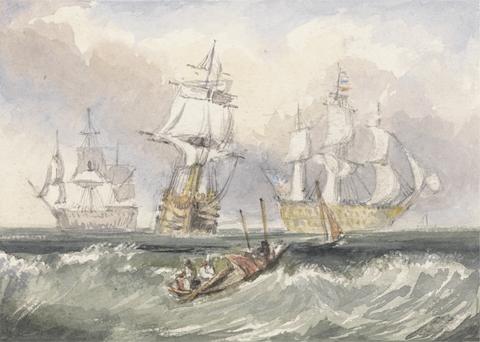 Sir Frank Short Victory Returning from Trafalgar