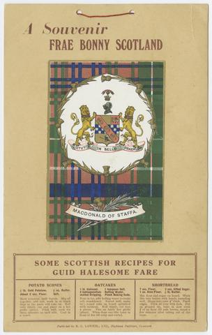  A souvenir frae bonny Scotland.