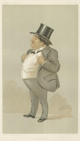 Leslie Matthew 'Spy' Ward Politicians - Vanity Fair - 'Buonaparte B'. Mr. Thomas Henry Bolton. October 12, 1893
