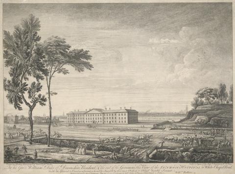 Jean B. C. Chatelain View of the London Hospital in Whitechapel Road
