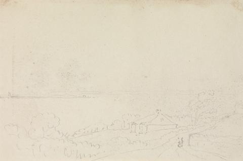 Capt. Thomas Hastings Sketch of a Cottage near the Shore