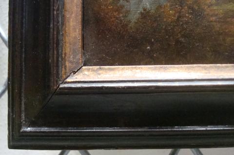 unknown artist British cabinetmaker's frame in fruitwood