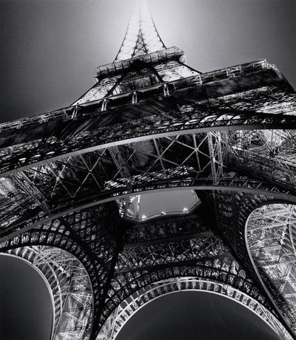Michael Kenna Eiffel Tower, Study 3, Paris, France