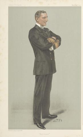 Leslie Matthew 'Spy' Ward Vanity Fair: Military and Navy; 'Navy Control', Rear-Admiral William Henry May, March 26, 1903