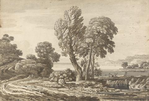 Jean B. C. Chatelain Landscape Composition