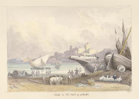 Charles Hamilton Smith Tarifa in the Straits of Gibraltar
