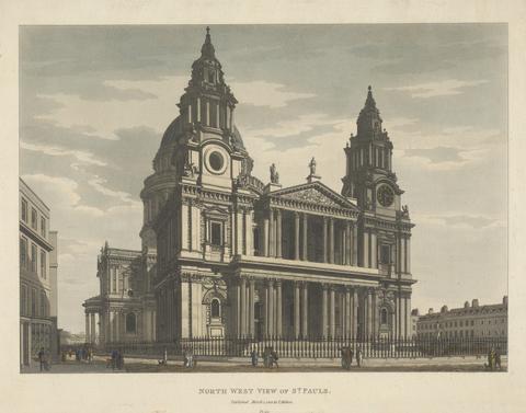 unknown artist North West View of St. Paul's