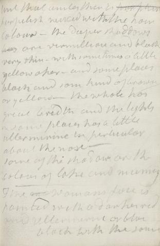 George Romney Manuscript Notes