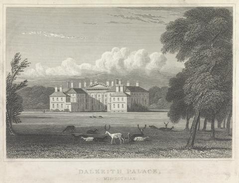 unknown artist Dalkeith Palace, Midlothian; page 86 (Volume One)