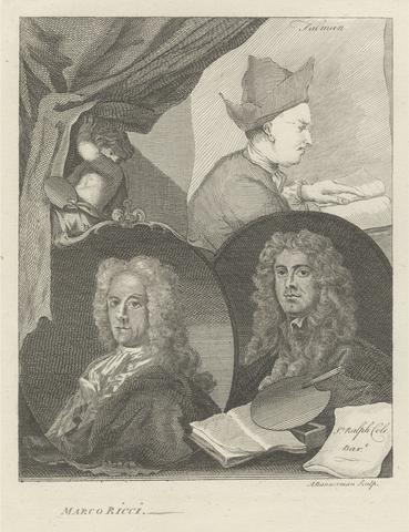 Alexander Bannerman Talman, Sir Ralph Cole, and Marco Ricci