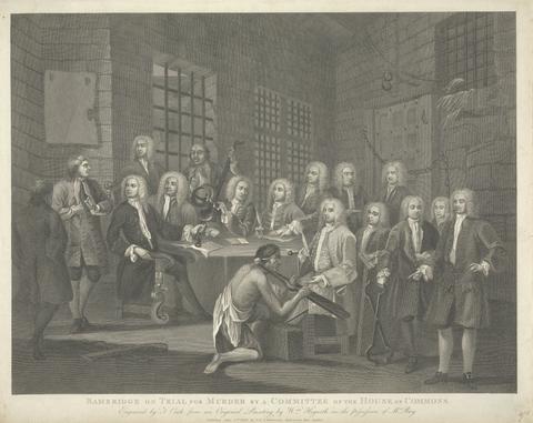 unknown artist Bambridge on Trial for Murder by a Committee of the House of Commons