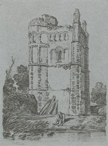 John Sell Cotman Brandsby Tower, Yorkshire