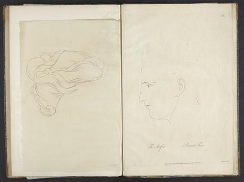 Cozens, Alexander, approximately 1717-1786. Principles of beauty, relative to the human head /